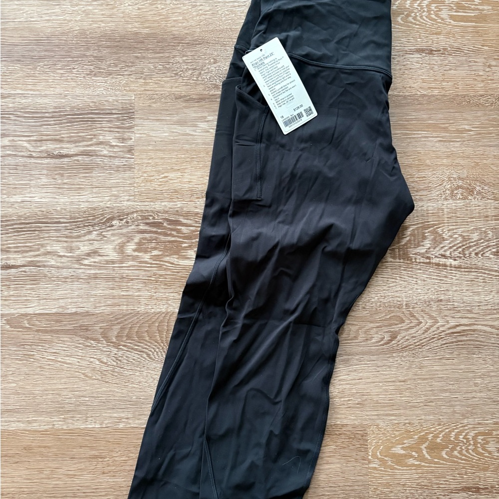NWT Lululemon Align HR 25” with pocket